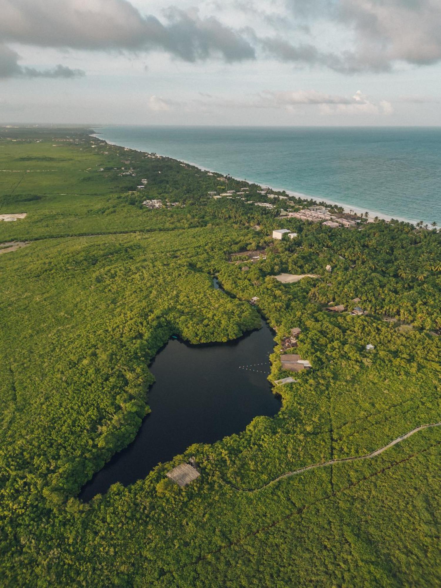 فندق Uman Glamping & Cenote تولوم المظهر الخارجي الصورة